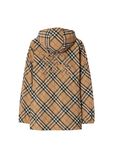 Check Nylon Hooded Jacket, , hi-res