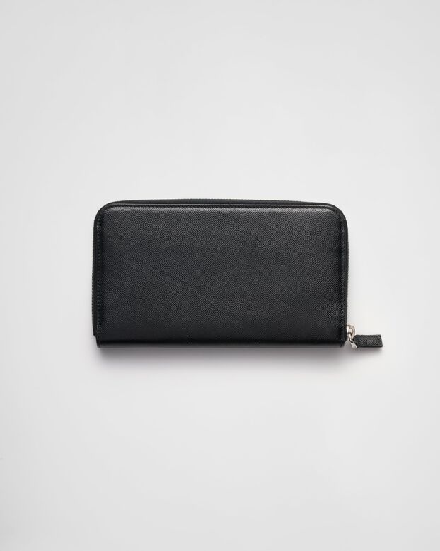 Large Saffiano Leather Wallet, , hi-res