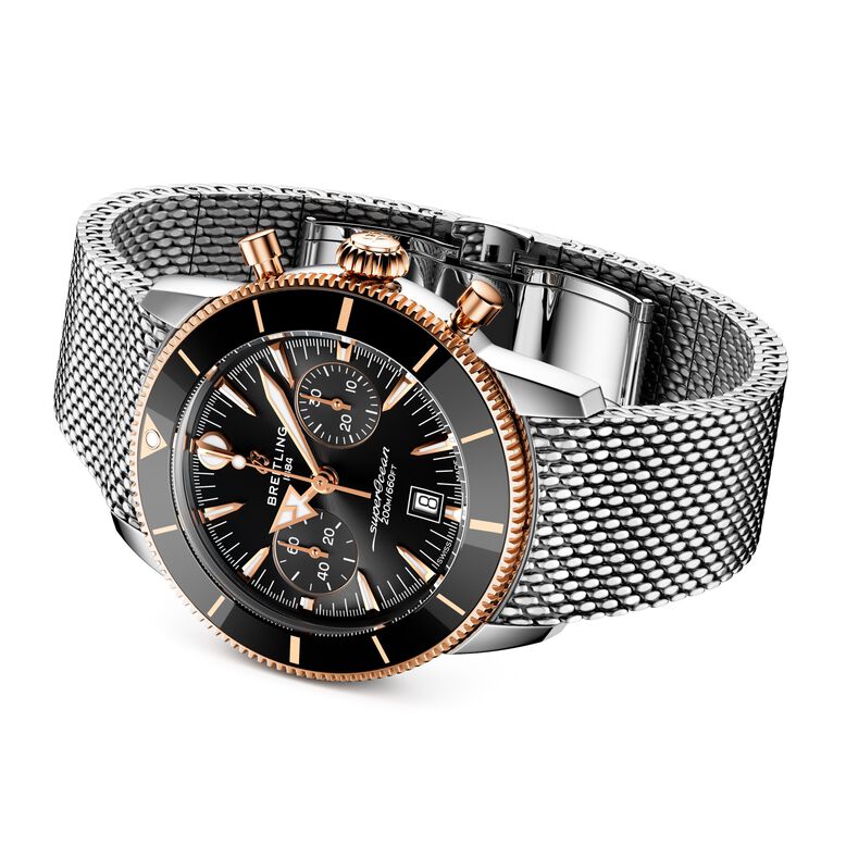 Superocean Heritage B01 Chronograph 42mm Mens Watch Black, , hi-res