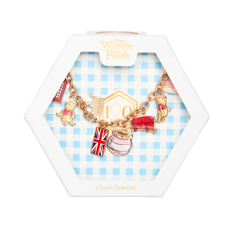 Winnie the Pooh London Charm Bracelet, , hi-res