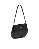 Small Prada Cleo brushed leather shoulder bag with flap, , hi-res