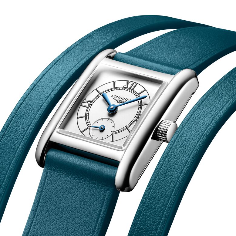 Mini Dolcevita 21.5mm X 29mm Ladies Watch Green Strap, , hi-res