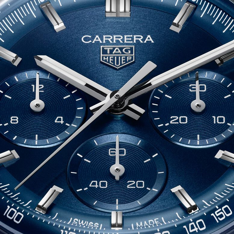 Carrera Chronograph 41mm Mens Watch Blue, , hi-res