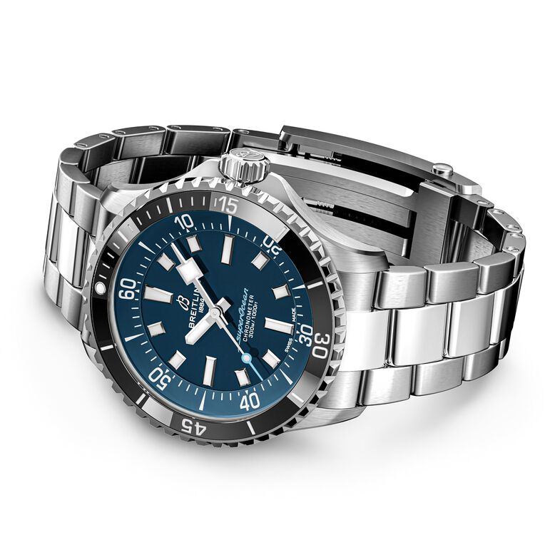 Superocean Automatic 42mm UK Limited Edition Mens Watch Blue The Watches of Switzerland Group Exclusive, , hi-res