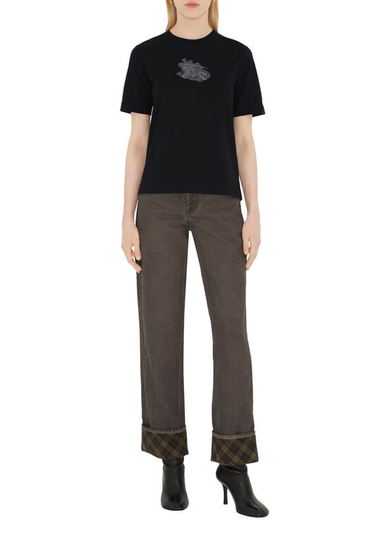 Paisley EKD Cotton T-shirt, , hi-res