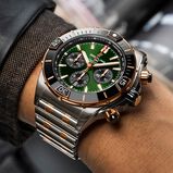 Super Chronomat B01 44 Stainless Steel &amp; 18k Red Gold Watch, , hi-res