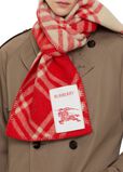 Check Wool Scarf, , hi-res