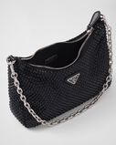 Prada Re-Edition 2005 satin bag with crystals, , hi-res