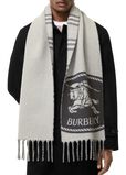 Reversible Knight Stamp Scarf, , hi-res