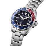 Solar Diver's 41mm Mens Bracelet Watch Blue Dial, , hi-res