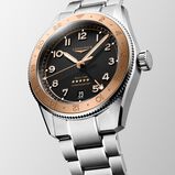 Spirit Zulu Time 1925 39mm Mens Watch Black 18ct Rose Gold, , hi-res