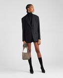 Leather mini shoulder bag, , hi-res