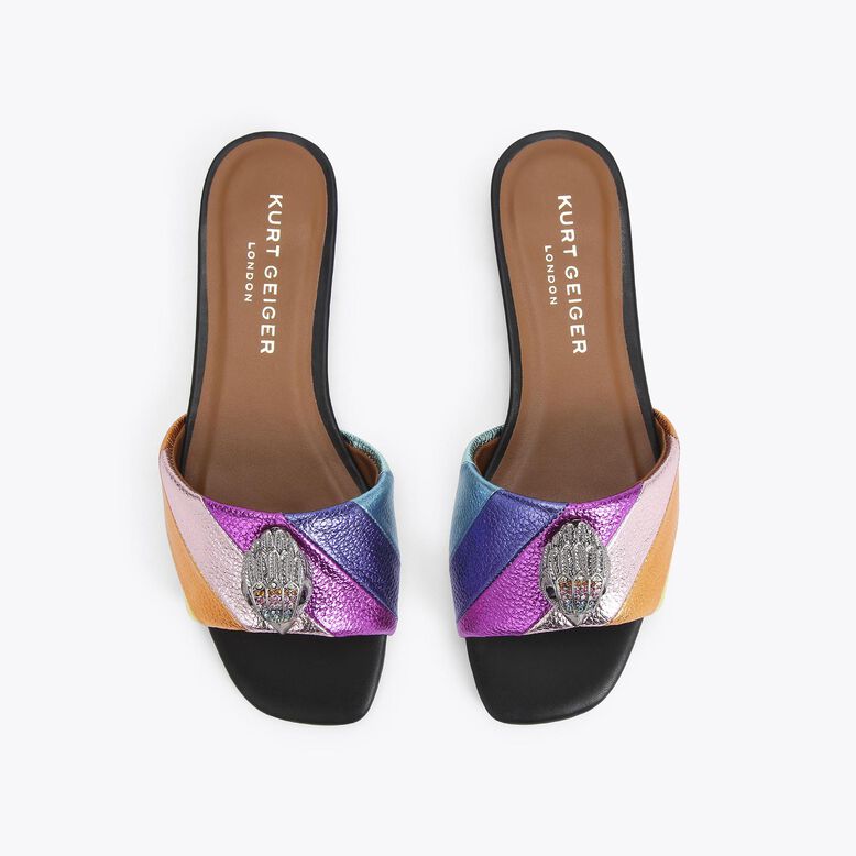 KENSINGTON FLAT SANDAL, , hi-res