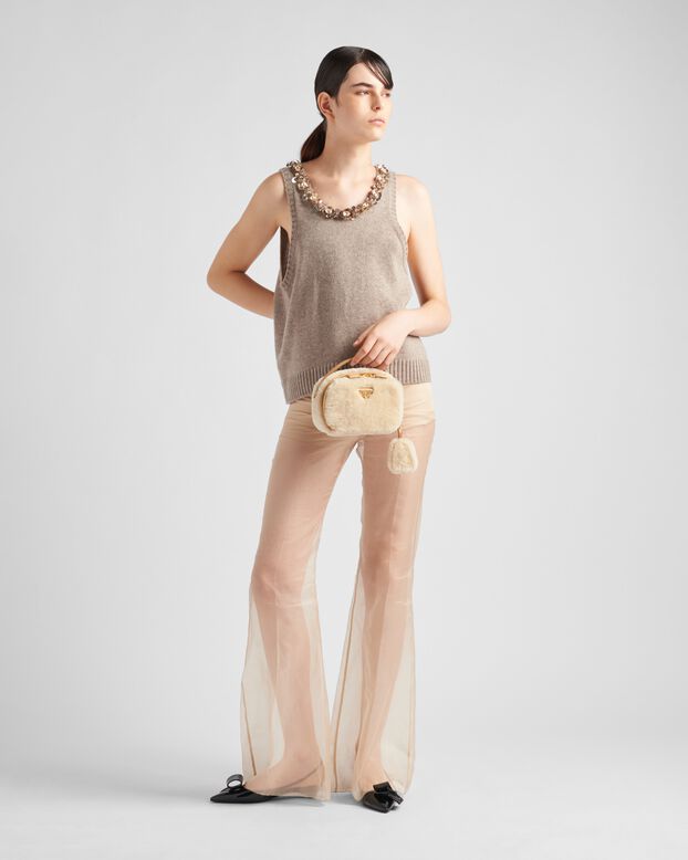 Prada Odette shearling mini-bag, , hi-res