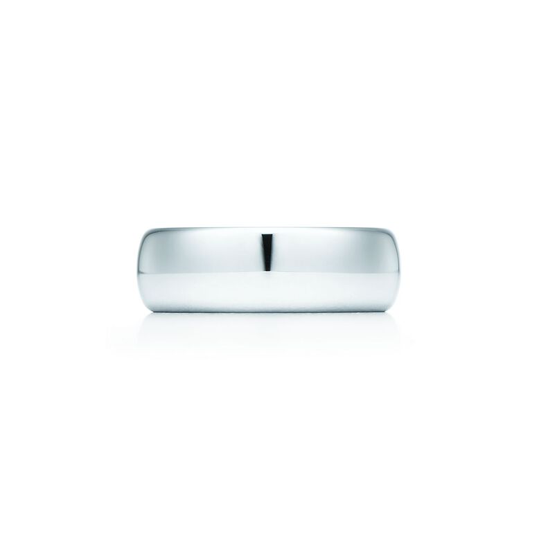Tiffany Forever Wedding Band Ring in Platinum, 6 mm Wide - Size 7 1/2, , hi-res