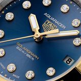 Aquaracer Professional 200 Solargraph 34mm Ladies Watch Blue, , hi-res