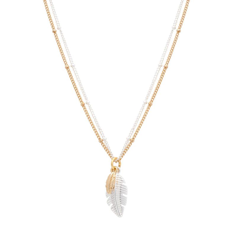 Anthus Beaded Necklace Gold, , hi-res