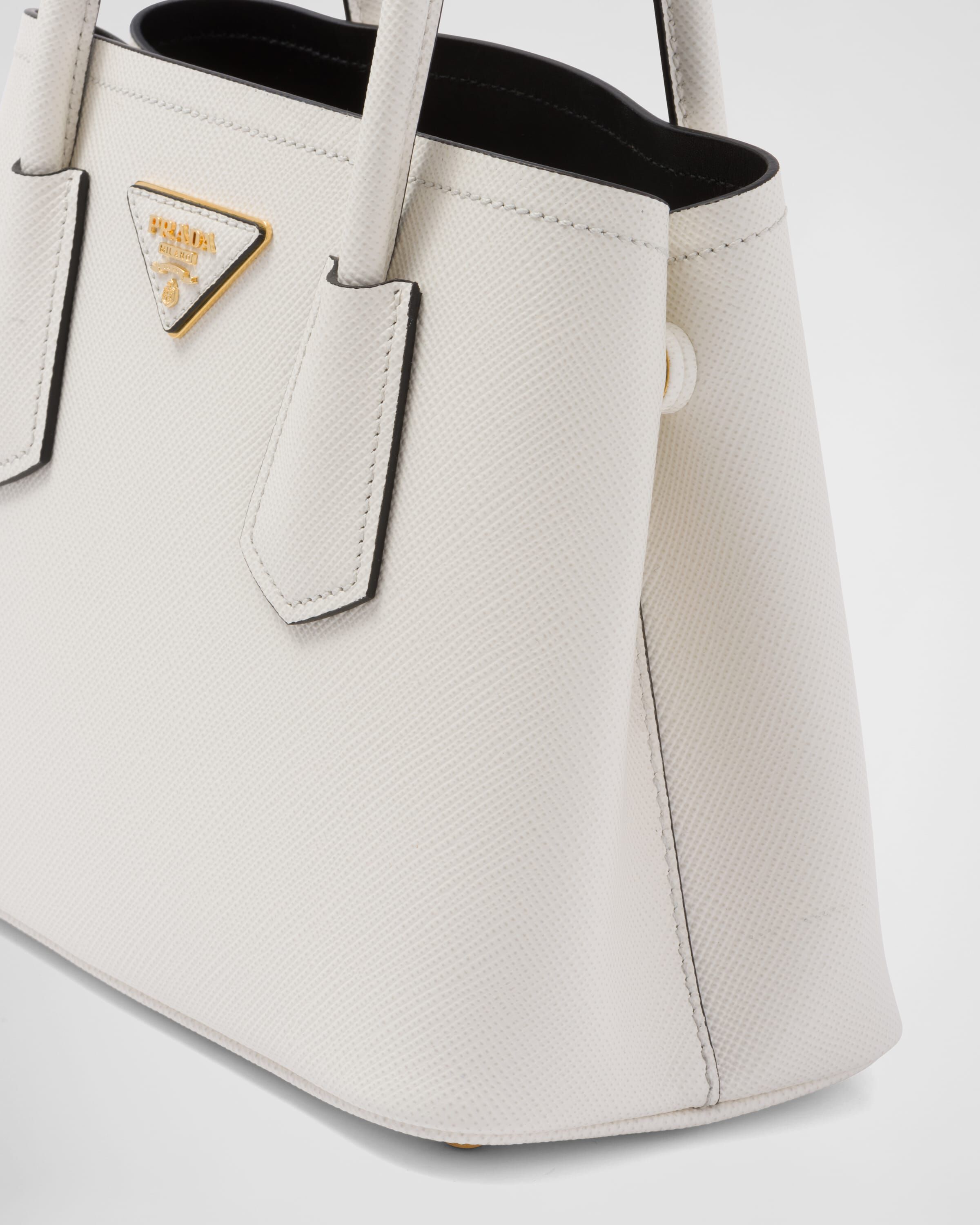 Prada double saffiano hot sale
