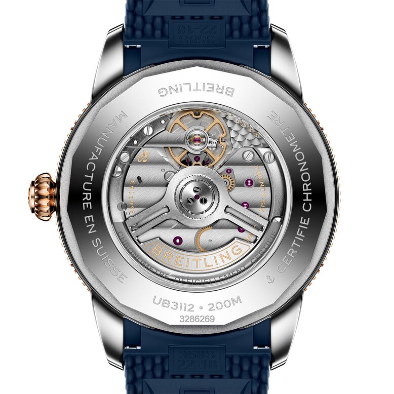 Superocean Heritage B31 Automatic 44mm Mens Watch Blue Rubber, , hi-res