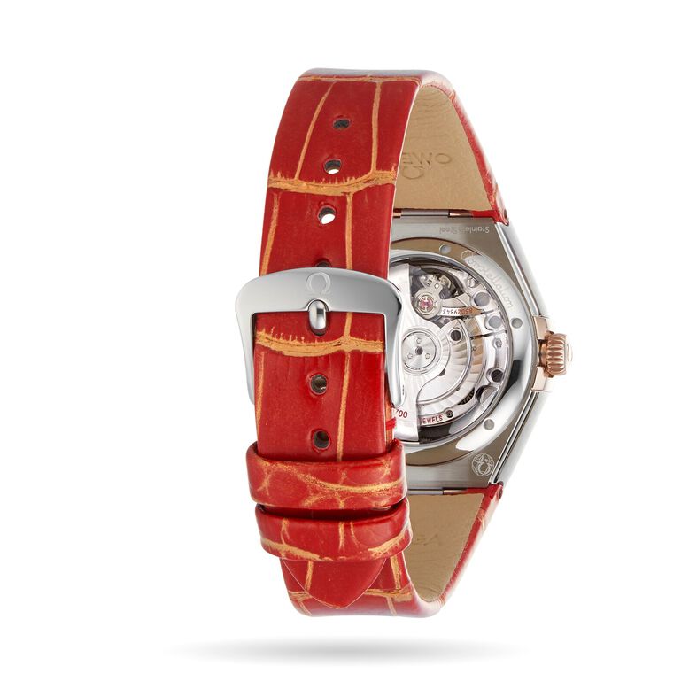 Constellation Co-Axial Master Chronometer 29mm Ladies Watch Red, , hi-res
