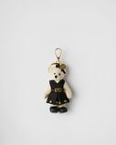 Teddy keychain charm, , hi-res