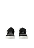 Leather, Suede and Check Sneakers, , hi-res