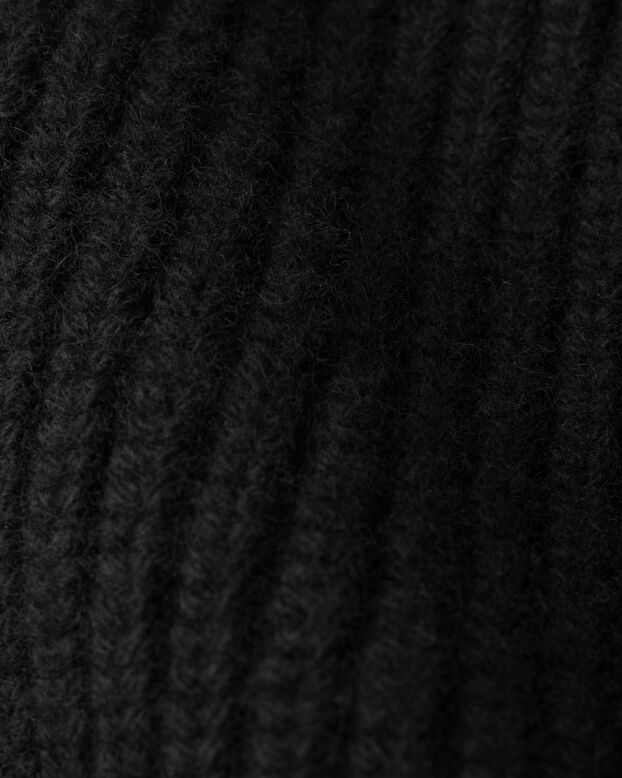 Wool and cashmere knit hood, , hi-res