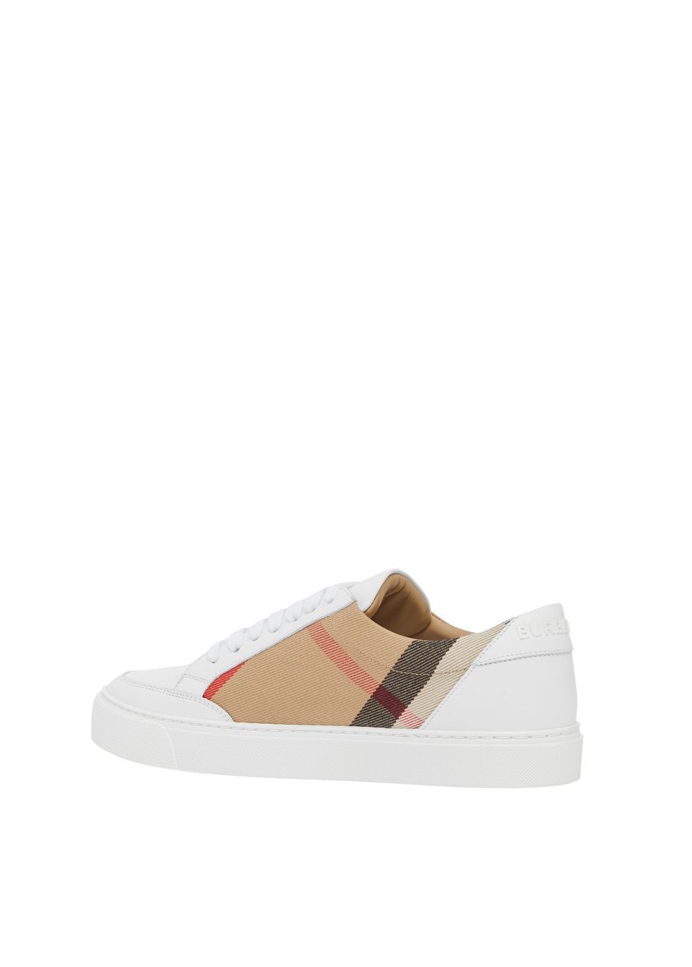 Burberry House Check and Leather Sneakers Trainers | Heathrow Boutique