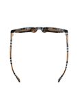 Tubular Check Round Sunglasses, , hi-res
