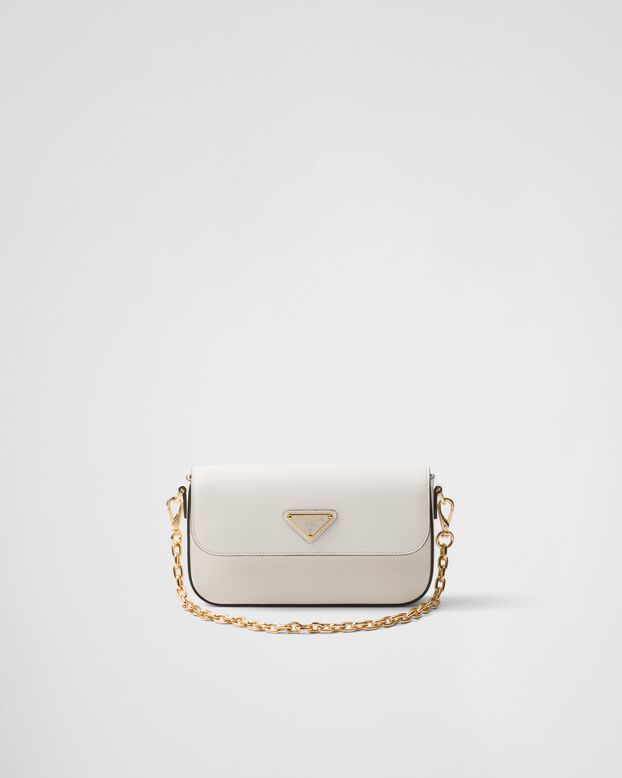 Saffiano leather mini-bag, , hi-res