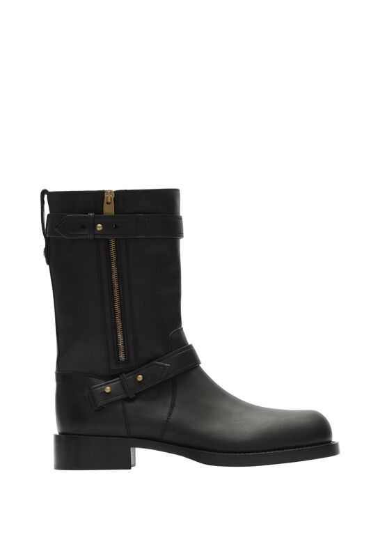 Leather Kent Biker Boots, , hi-res