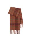 Check Alpaca Wool Blend Bouclé Scarf