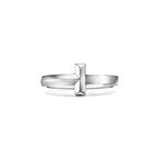 Tiffany T T1 Ring in White Gold - Size 7