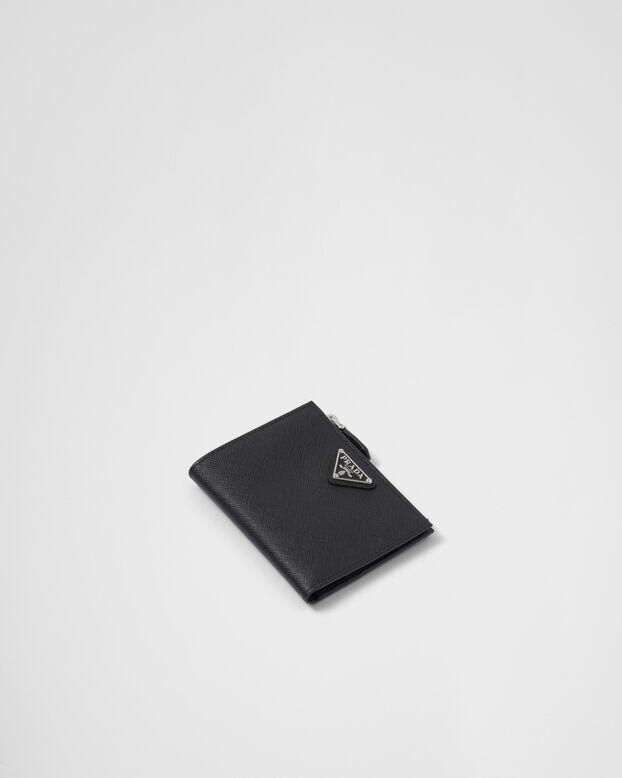 Small Saffiano leather wallet, , hi-res