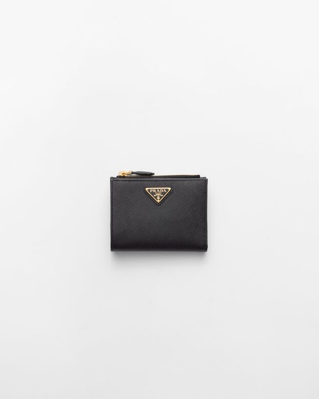 Small Saffiano leather wallet, , hi-res