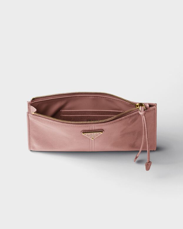 Leather pouch, , hi-res