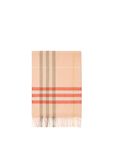 Check Cashmere Scarf, , hi-res
