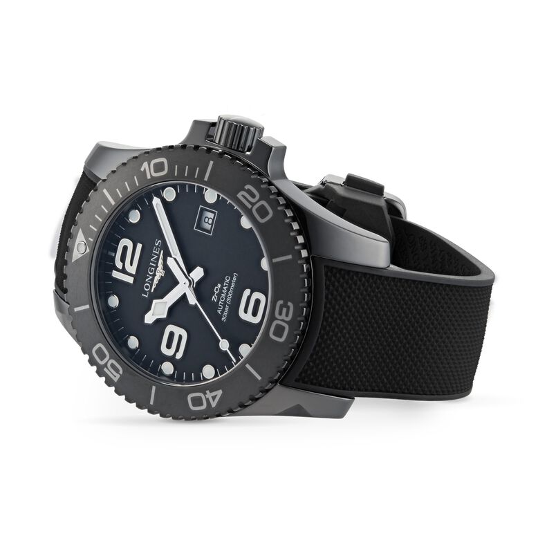 All-black Ceramic Hydroconquest 43mm Automatic Mens Watch, , hi-res