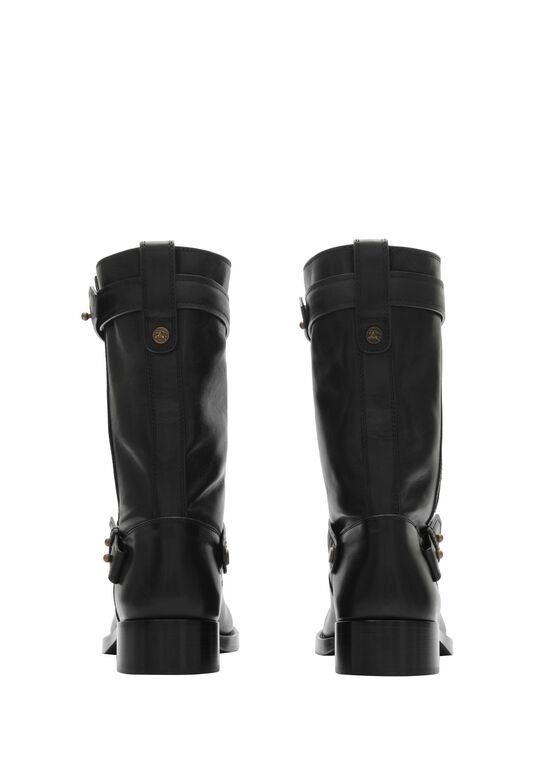 Leather Kent Biker Boots, , hi-res
