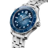 Seamaster Diver 300M Co-Axial Master Chronometer 42mm Summer Blue, , hi-res