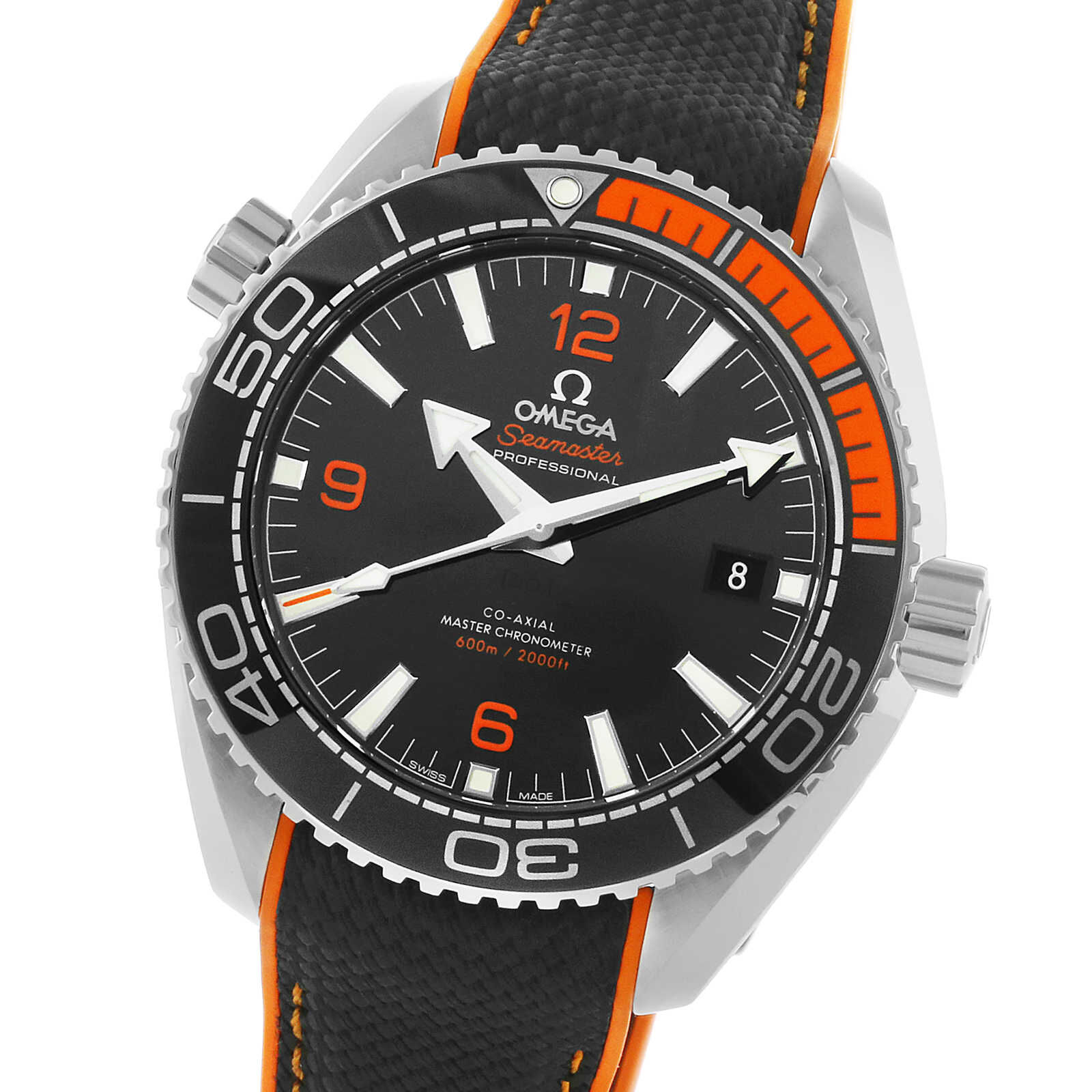 Omega seamaster orange sale