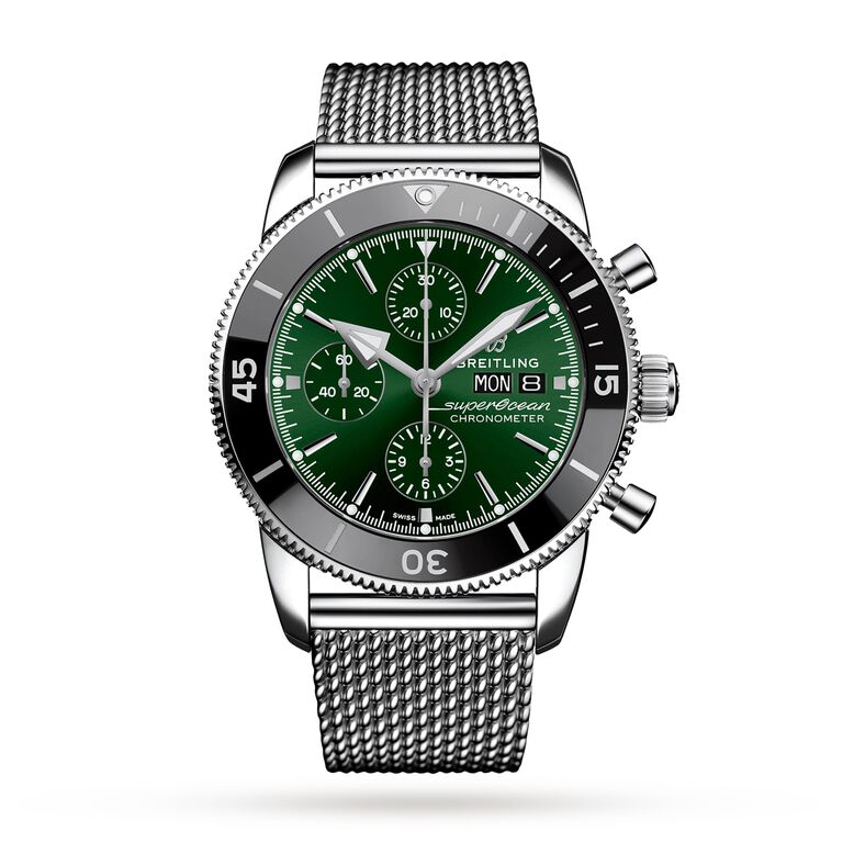Superocean Heritage Chronograph 44 Stainless Steel Watch, , hi-res