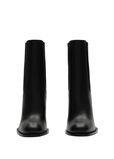 Leather Pillar Ankle Boots, , hi-res