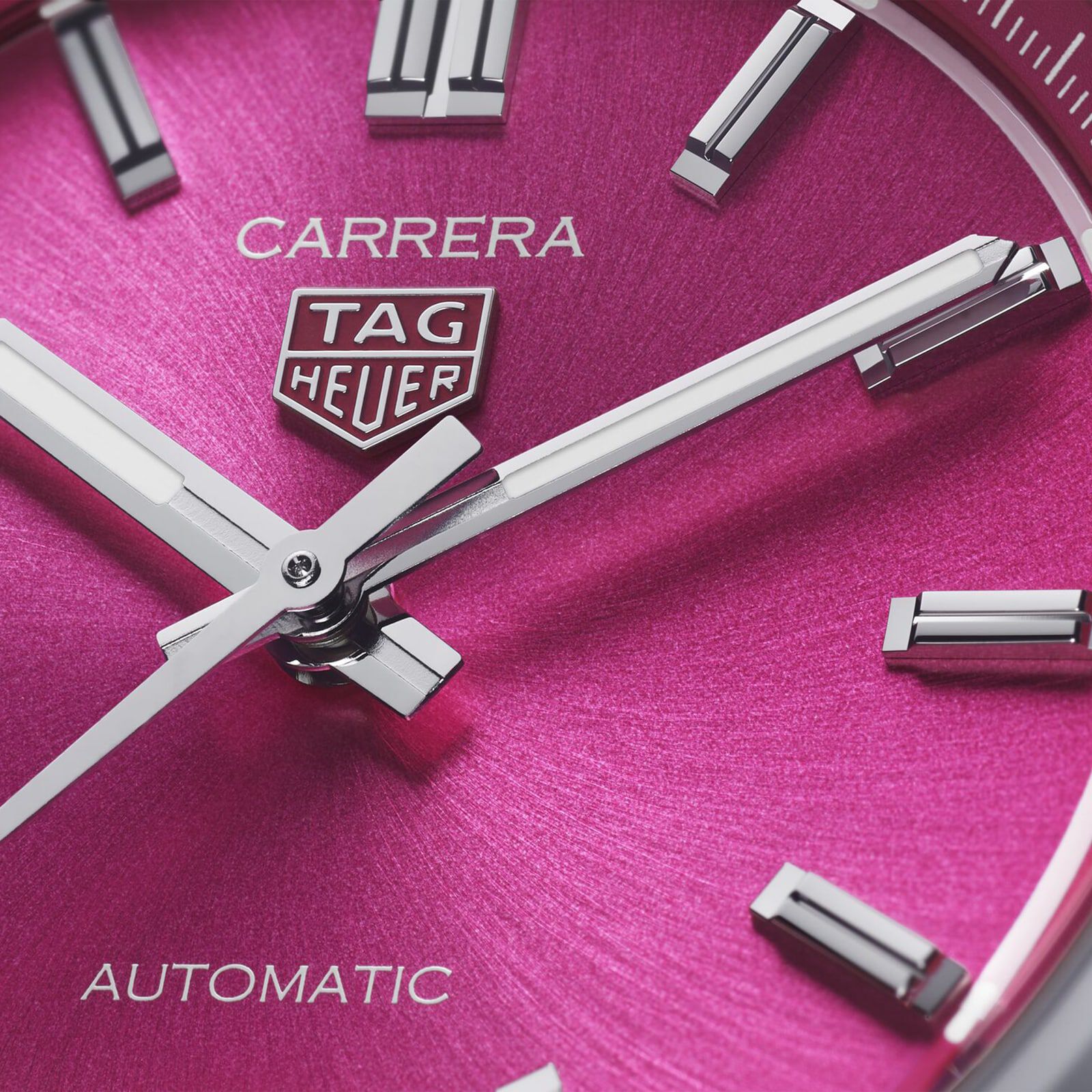 Tag Heuer Carrera Date 36mm Ladies Watch Pink Fine Watches