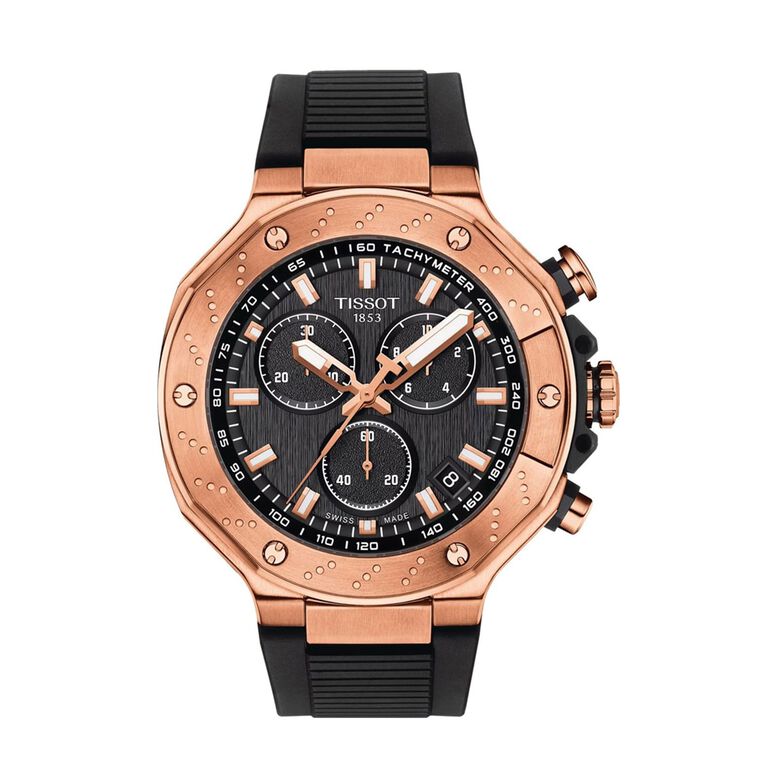 T-Sport T-Race Chronograph 45mm Mens Watch Black, , hi-res