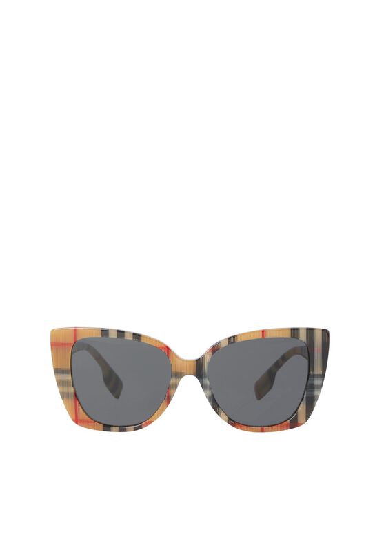 Check Oversized Cat-eye Frame Sunglasses, , hi-res