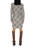 Check Cotton Shirt Dress, , hi-res