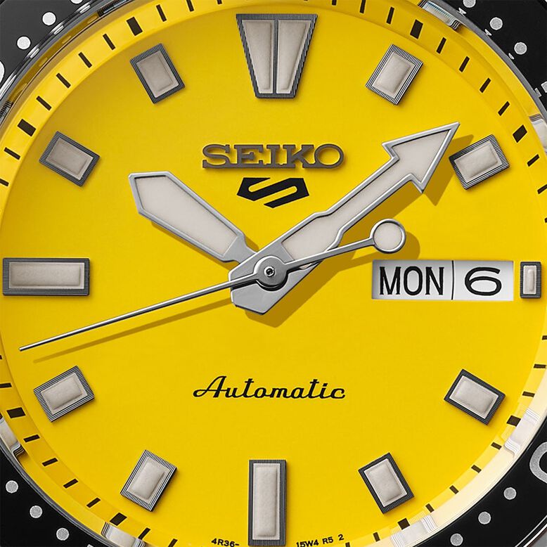 5 Sports SKX Redux in Ki-Iro 42.5mm Mens Watch Yellow, , hi-res