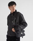 Re-Nylon and Saffiano leather shoulder bag, , hi-res