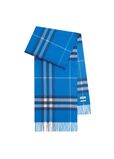 Check Cashmere Scarf, , hi-res